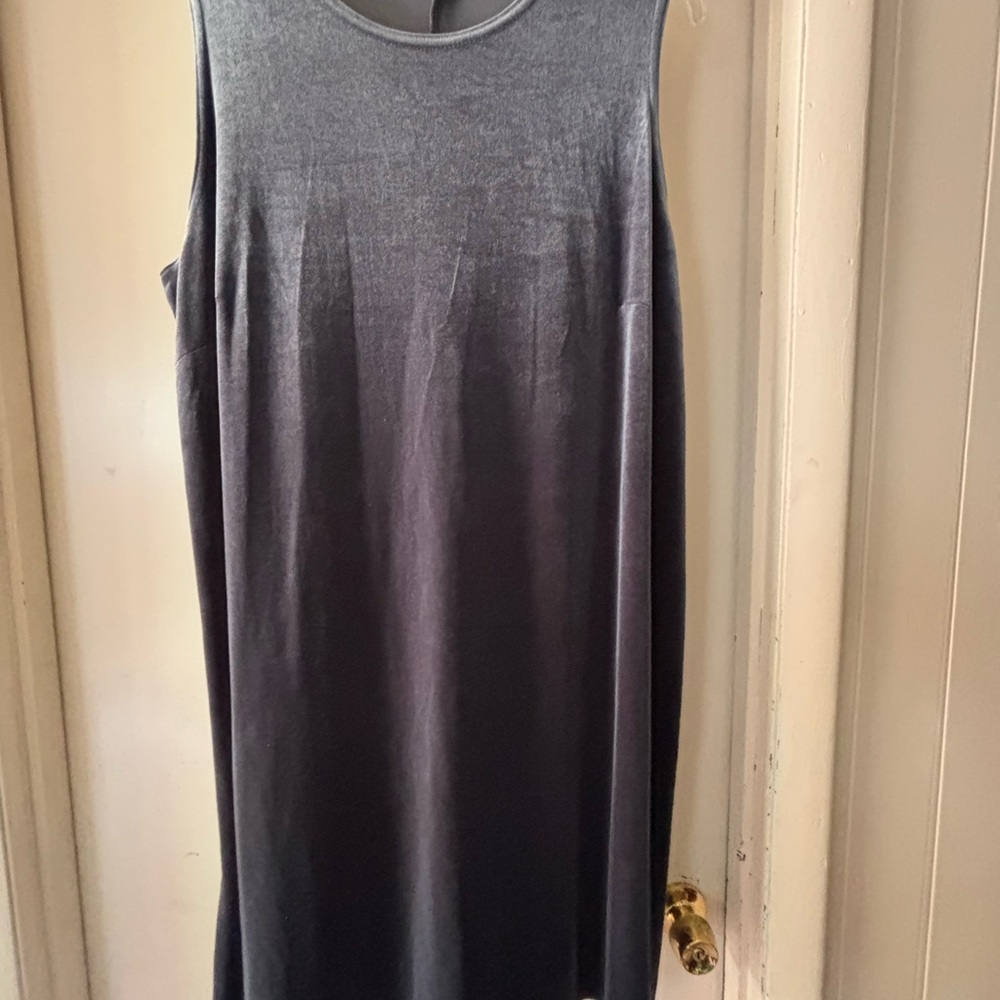 Gray Sleeveless Dress